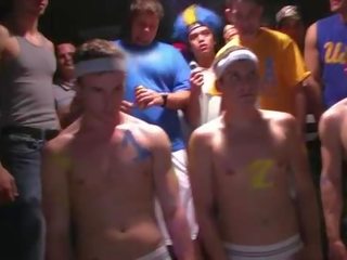 These frat brothers cheer